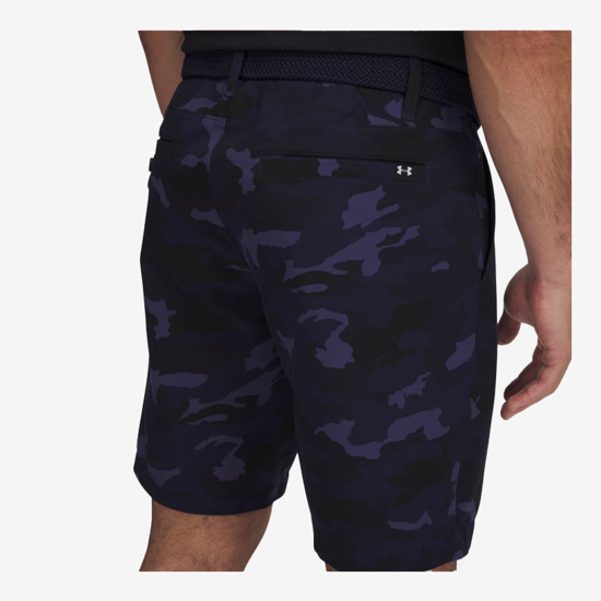UNDER ARMOUR m golf hlače 1383953-411 DRIVE PRINTED TAPER SHORT midnight navy