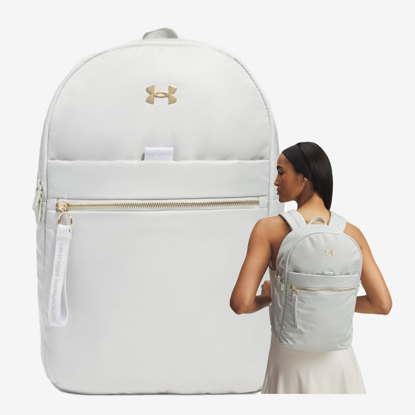 UNDER ARMOUR nahrbtnik 1384675-377 STUDIO CAMPUS BACKPACK hydro green metallic gold