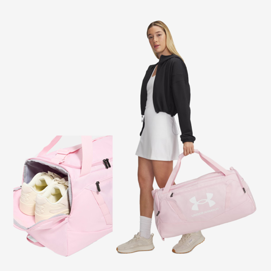 UNDER ARMOUR torba 1369223-647 UNDENIABLE 5.0 MEDIUM DUFFLE BAG prime pink white