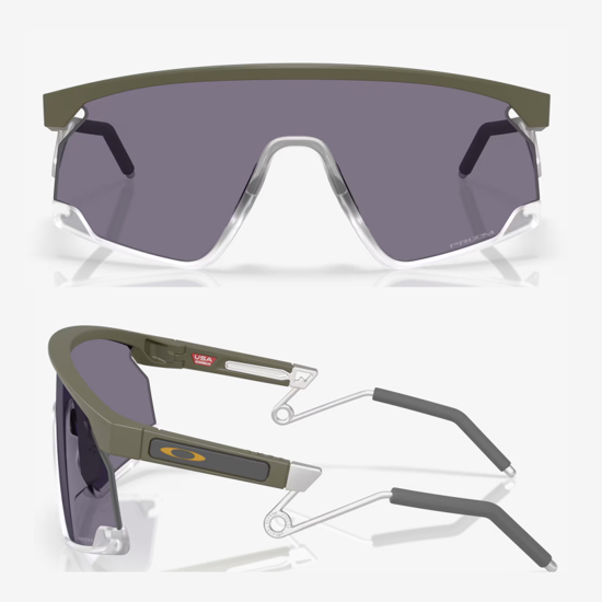 OAKLEY sončna očala 9237-12 BXTR Matte Moss Prizm Grey