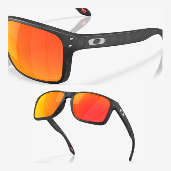 OAKLEY sončna očala 9487-06 HOLBROOK XXL Matte Black Cam Prizm Ruby