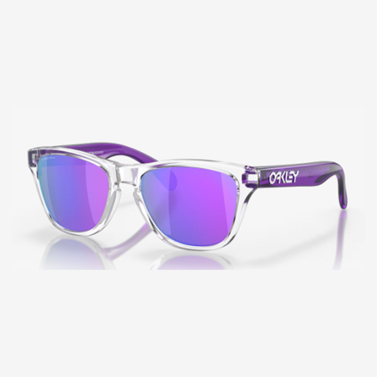 OAKLEY otr sončna očala 9009-03 FROGSKINS XXS Clear Prizm Violet