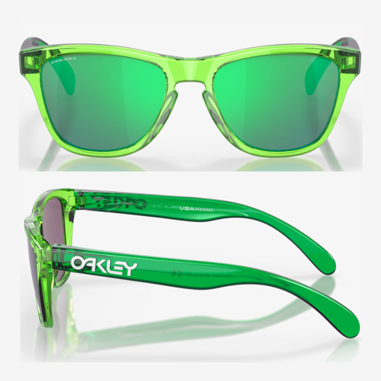 OAKLEY otr sončna očala FROGSKINS XXS Acid Green Prizm Jade