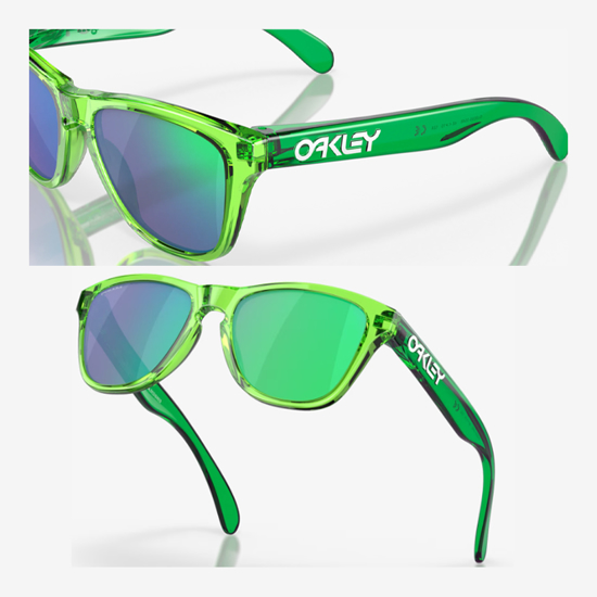 OAKLEY otr sončna očala FROGSKINS XXS Acid Green Prizm Jade
