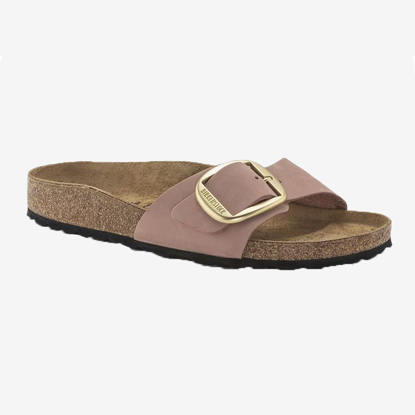 BIRKENSTOCK natikači 1024039 MADRID BIG BUCKLE - narrow - old rose