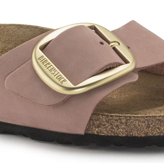 BIRKENSTOCK natikači 1024039 MADRID BIG BUCKLE - narrow - old rose