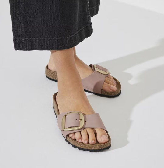 BIRKENSTOCK natikači 1024039 MADRID BIG BUCKLE - narrow - old rose