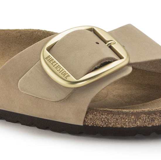 BIRKENSTOCK natikači 1024009 MADRID BIG BUCKLE -narrow - sandcastle