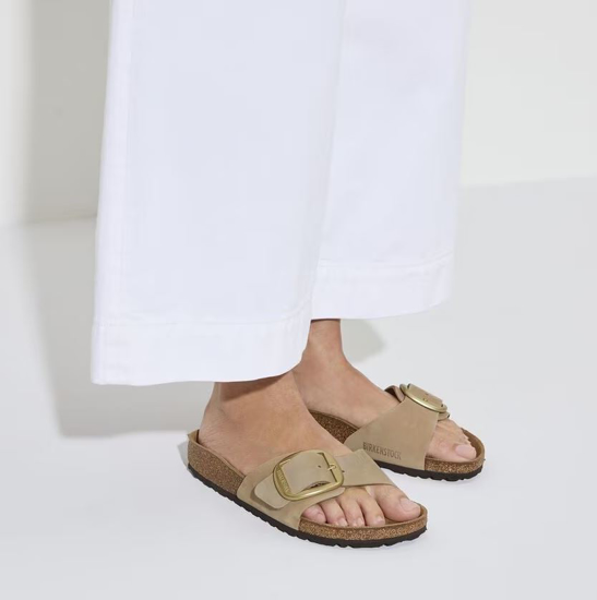BIRKENSTOCK natikači 1024009 MADRID BIG BUCKLE -narrow - sandcastle