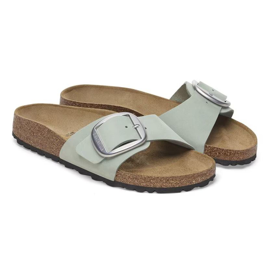 BIRKENSTOCK natikači 1029293 MADRID BIG BUCKLE - narrow - pure sage