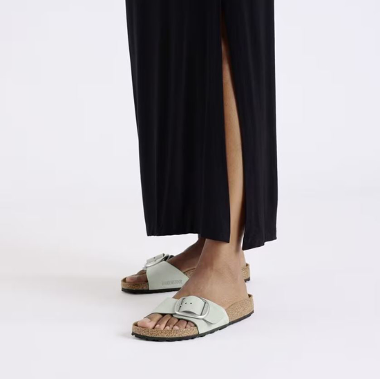 BIRKENSTOCK natikači 1029293 MADRID BIG BUCKLE - narrow - pure sage