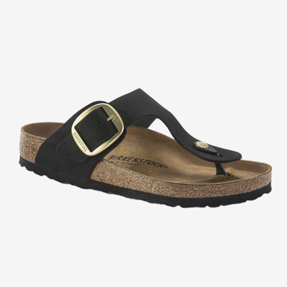 BIRKENSTOCK natikači 1024019 GIZEH BIG BUCKLE  -regular- black