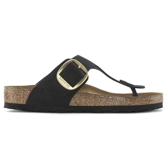 BIRKENSTOCK natikači 1024019 GIZEH BIG BUCKLE  -regular- black