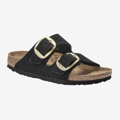 BIRKENSTOCK natikači 1023290 ARIZONA BIG BUCKLE -narrow- black