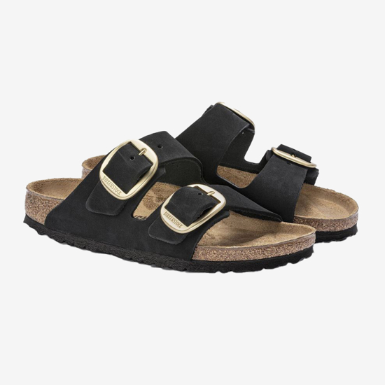 BIRKENSTOCK natikači 1023290 ARIZONA BIG BUCKLE -narrow- black