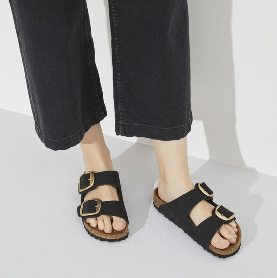BIRKENSTOCK natikači 1023290 ARIZONA BIG BUCKLE -narrow- black