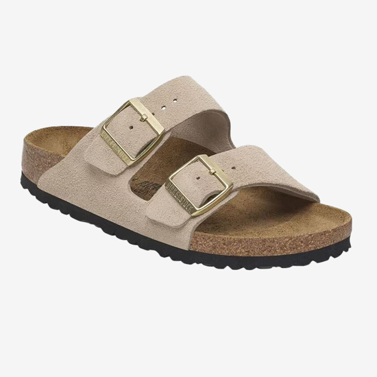 BIRKENSTOCK natikači 1029260 ARIZONA -narrow-  sandcastle