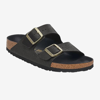 BIRKENSTOCK natikači 1029493 ARIZONA -narrow- saffiano black