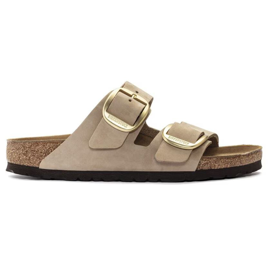 BIRKENSTOCK natikači 1024064 ARIZONA BIG BUCKLE -narrow- sandcastle