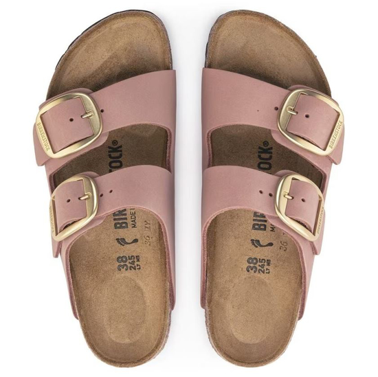 BIRKENSTOCK natikači 1024074 ARIZONA BIG BUCKLE -narrow- old rose
