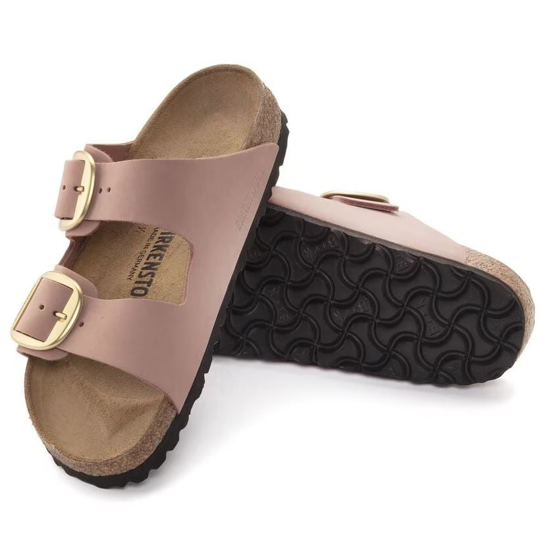 BIRKENSTOCK natikači 1024074 ARIZONA BIG BUCKLE -narrow- old rose