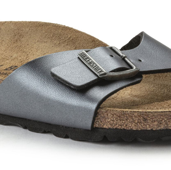 BIRKENSTOCK natikači 1021532 - narrow - black metalic