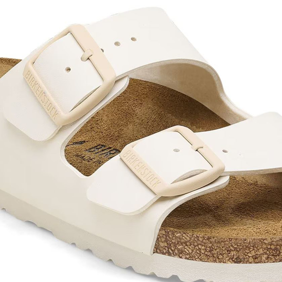 BIRKENSTOCK natikači 1027339 ARIZONA - narrow - eggshell