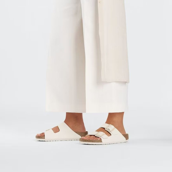 BIRKENSTOCK natikači 1027339 ARIZONA - narrow - eggshell