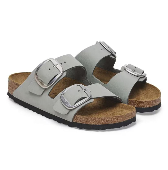 BIRKENSTOCK natikači 1029311 ARIZONA BIG BUCKLE -narrow- pure sage