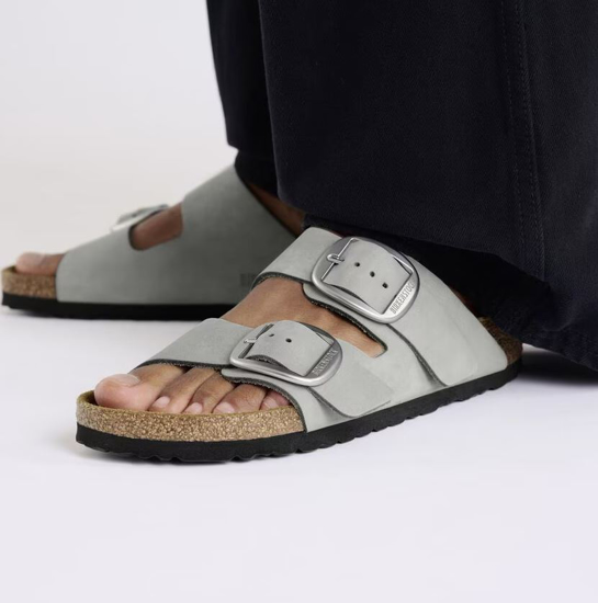 BIRKENSTOCK natikači 1029311 ARIZONA BIG BUCKLE -narrow- pure sage