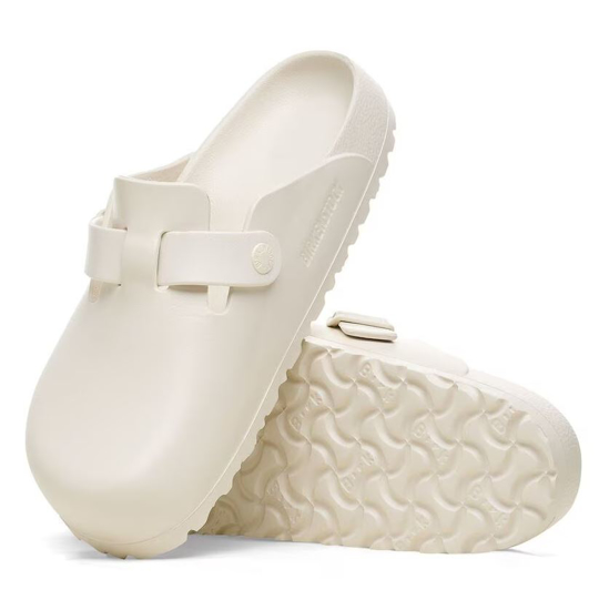 BIRKENSTOCK natikači 1027381 BOSTON EVA - regular - eggshell