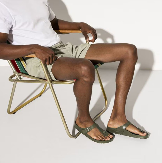 BIRKENSTOCK natikači 1019143 GIZEH EVA - regular - khaki