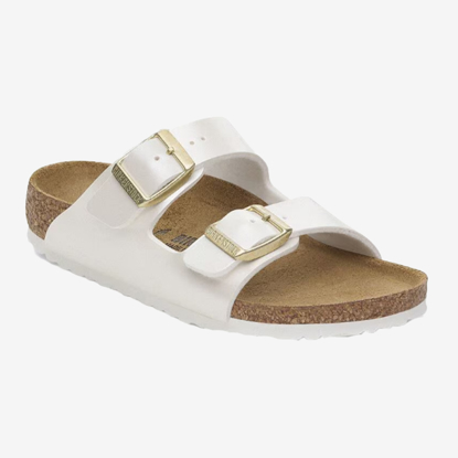 BIRKENSTOCK natikači 1029456 ARIZONA KIDS -narrow- electric metallic pearl