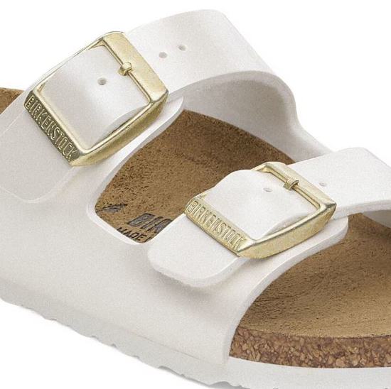 BIRKENSTOCK natikači 1029456 ARIZONA KIDS -narrow- electric metallic pearl