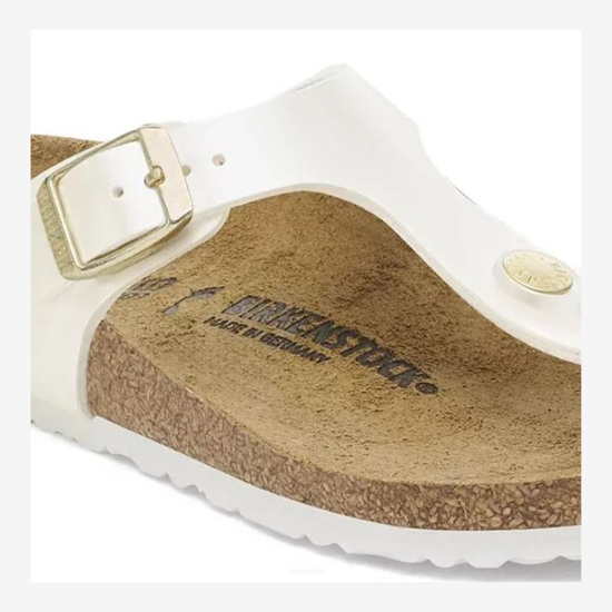 BIRKENSTOCK natikači 1029851 GIZEH KIDS -regular- electric metallic pearl
