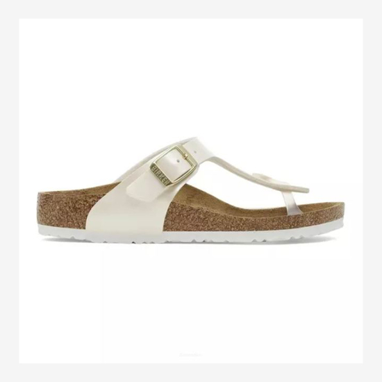 BIRKENSTOCK natikači 1029851 GIZEH KIDS -regular- electric metallic pearl