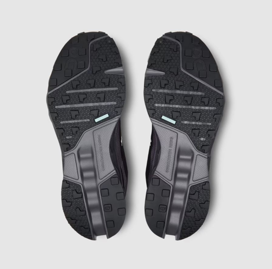 On m trail copati 3ME10270106 CLOUDSURFER TRAIL WATERPROOF black eclipse