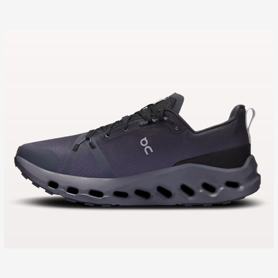 On m trail copati 3ME10270106 CLOUDSURFER TRAIL WATERPROOF black eclipse
