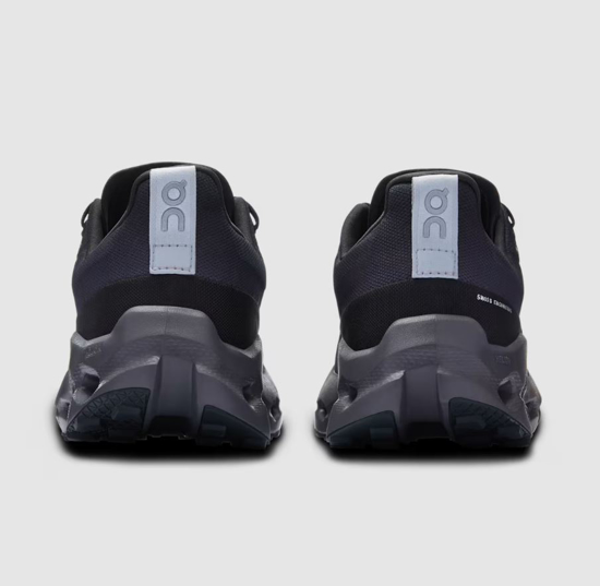 On m trail copati 3ME10270106 CLOUDSURFER TRAIL WATERPROOF black eclipse
