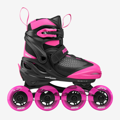 ROCES otr rolerji 400896 01 MOODY X GIRL TIF black pink