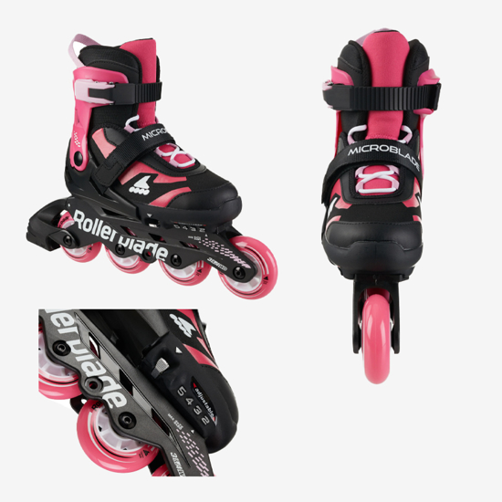 ROLLERBLADE otr rolerji  0751530 NJ02 MICROBLADE black pink