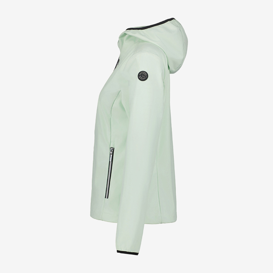 LUHTA ž softshell 7 37439374L 501 INNOLA pastel green