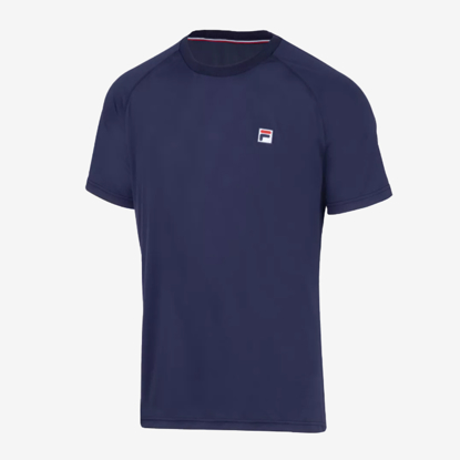 FILA m tenis majica FBM251330 1500 HOLGER navy