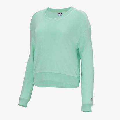 FILA ž pulover XCL251136 4300 ALEYNA SWEATER ice green