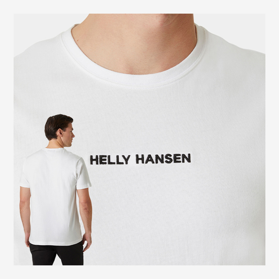 HELLY HANSEN m majica 54598 001 CORE T-SHIRT 2.0 white