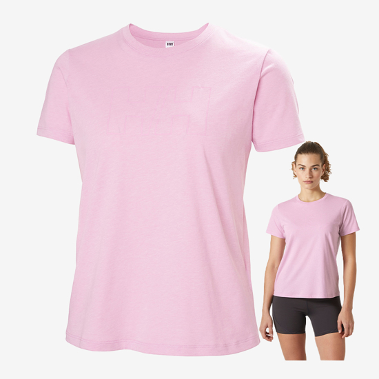 HELLY HANSEN ž majica 63192 052 HH® TECH LOGO T-SHIRT cherry blossom