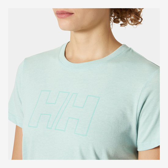 HELLY HANSEN ž majica 63192 416 HH® TECH LOGO T-SHIRT lagoon