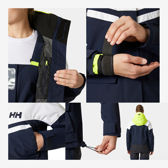 HELLY HANSEN ž jadralna jakna 34486 597 PIER 4.0 JACKET navy