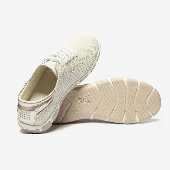 TBS ž čevlji JAZARIA H7L97 chine blanc gold