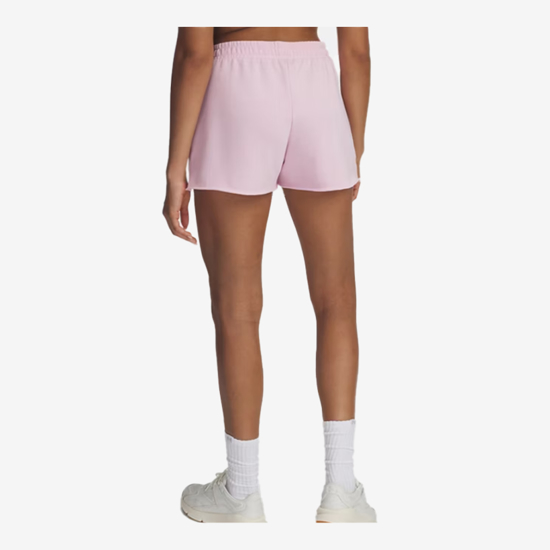 UNDER ARMOUR ž hlače 1389657-647 RIVAL TERRY SHORTS prime pink white